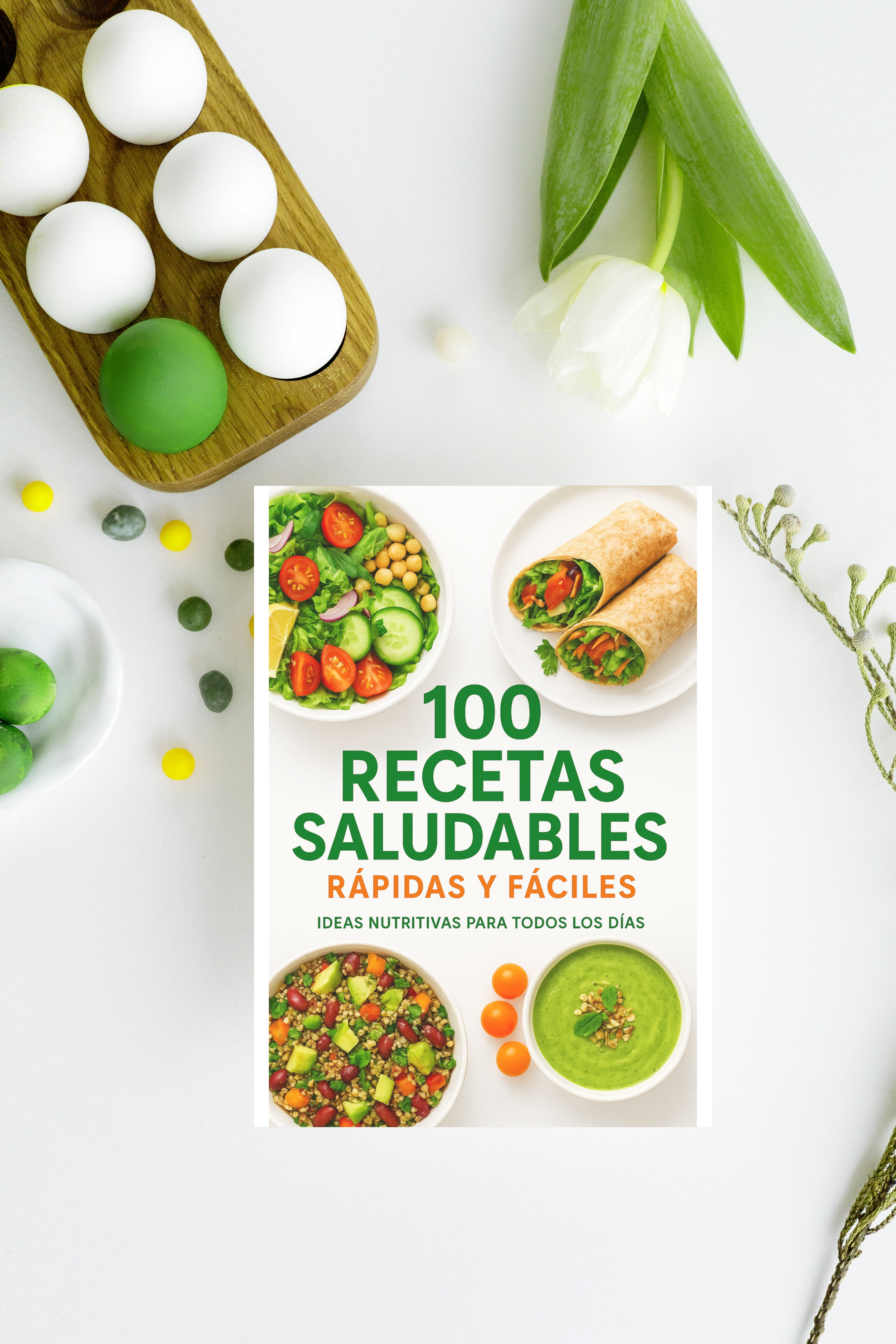 100 recetas saludables rápidas y fáciles